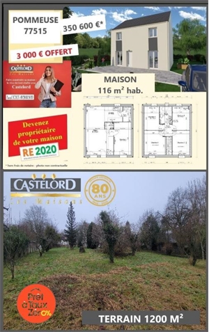 maison à la vente -   77120  COULOMMIERS, surface 116 m2 vente maison - UBI458171318